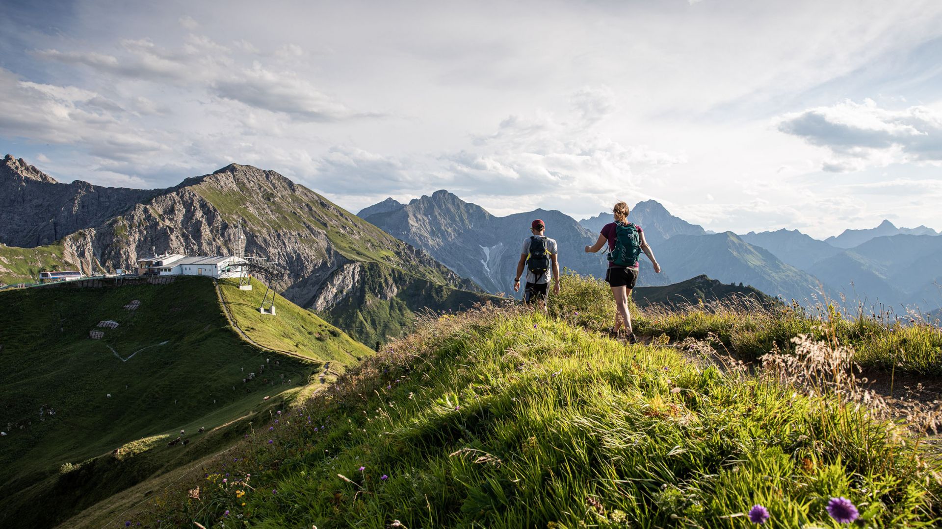 Über 150 km Wanderwege auf drei Höhenlagen bietet das Kleinwalsertal